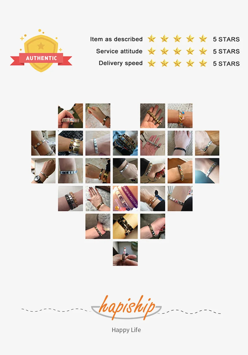 Hapiship 2024 nueva moda 26 letras en inglés eslabones de encanto italiano aptos para pulsera de acero inoxidable de 9mm hacer joyería de mujer DJ110